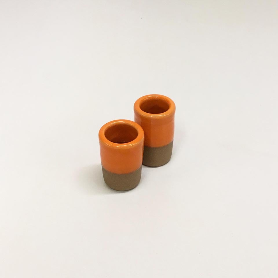 Set of 2 Small Ceramic Cups No. 789