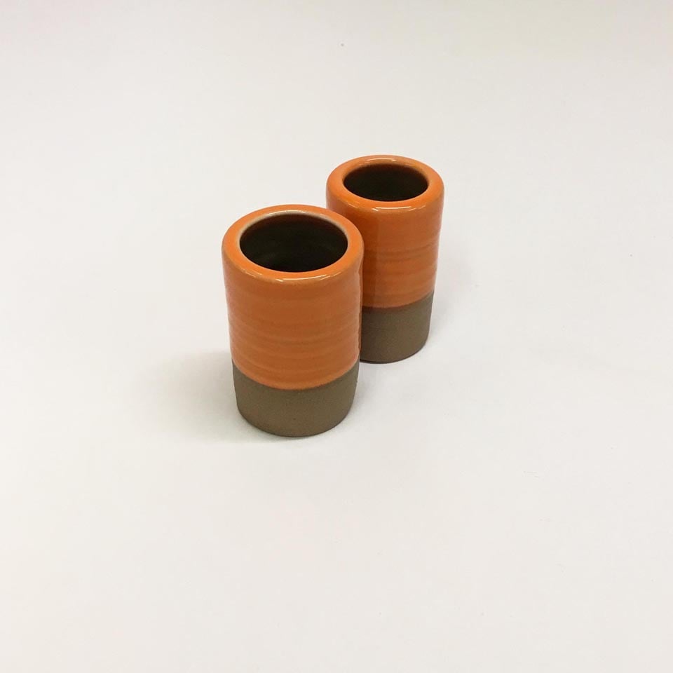 Set of 2 Small Ceramic Cups No. 790