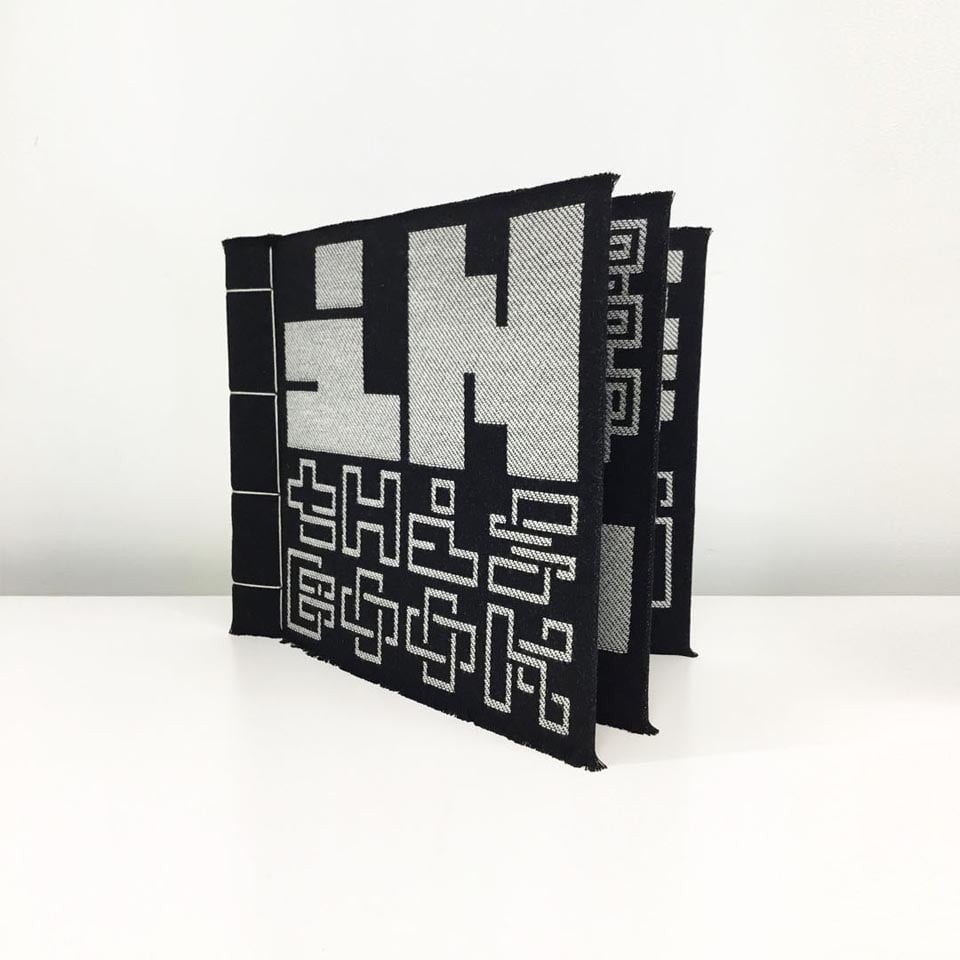 “In this book...” Woven Book No. 936